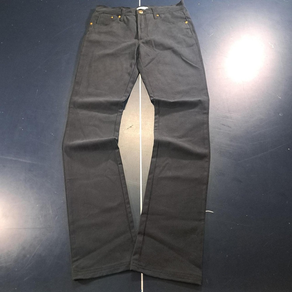 Versace Women's Black and Navy Jeans